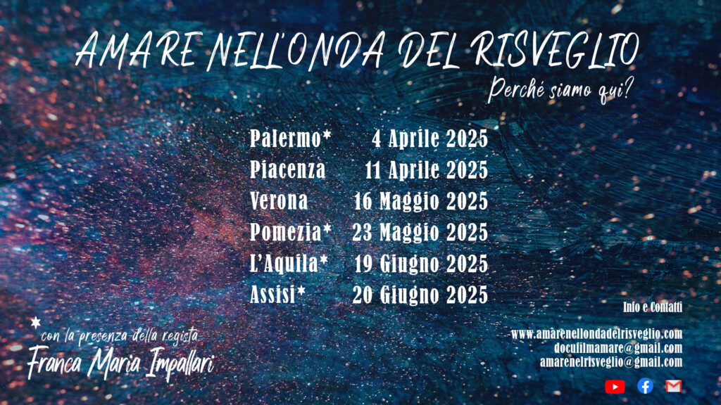 Calendario proiezioni 2025